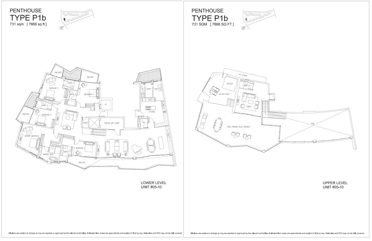 Corals at Keppel Bay 1 Bedroom Floor Plan 30