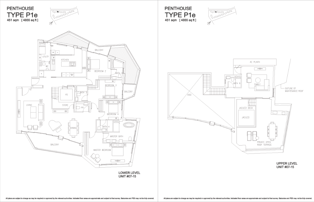 Corals at Keppel Bay 1 Bedroom Floor Plan 33