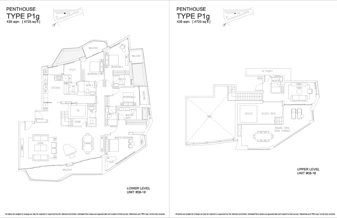 Corals at Keppel Bay 1 Bedroom Floor Plan 35