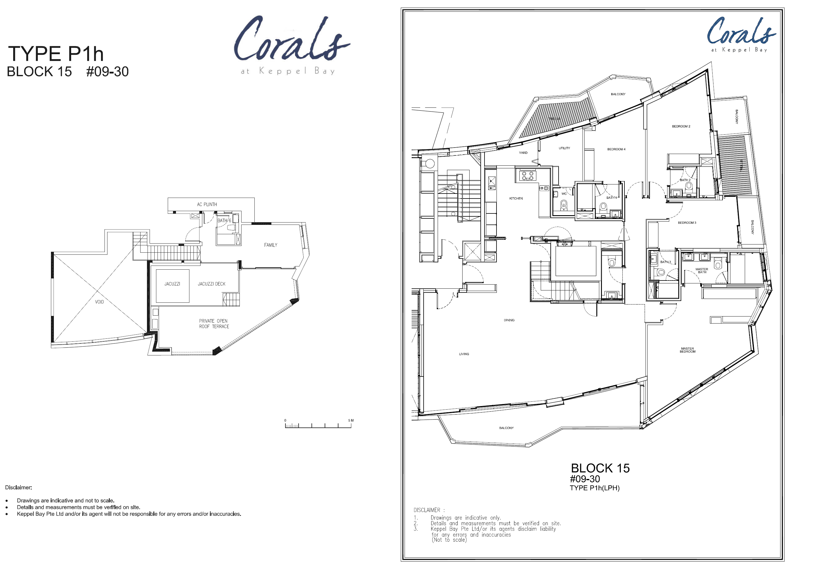 Corals at Keppel Bay 1 Bedroom Floor Plan 36